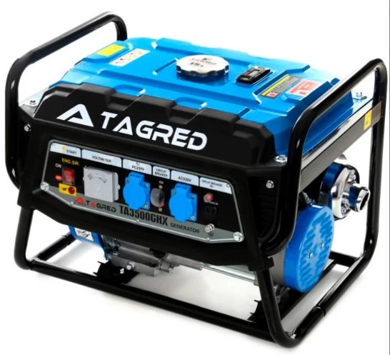 Генератор бензиновий TAGRED 1 фаза (220В), 3кВт, (TA3500GHX)